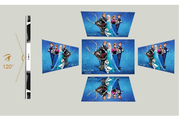 شاشة LED خارجية للسيارة / عرض سيارة أجرة Muen LED شاشة عرض تأجير خارجية LED 3