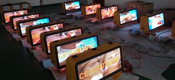 شاشة LED خارجية للسيارة / عرض سيارة أجرة Muen LED شاشة عرض تأجير خارجية LED 4