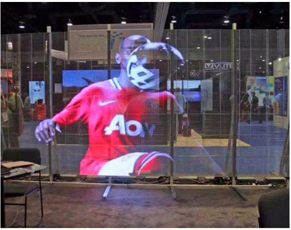 شاشة عرض ليد شفافة خارجية مخصصة P10 9