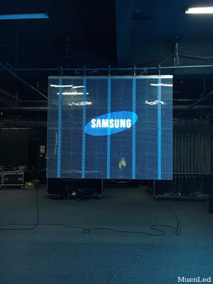 شاشة عرض ليد شفافة خارجية مخصصة P10