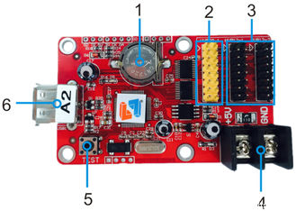P1.667 HD LED Video TV داخلي
