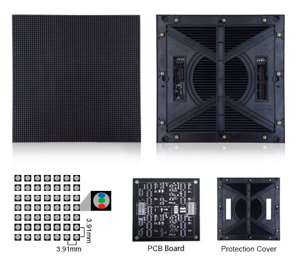 P3.91 pantalla وحدة شاشة LED للداخلية